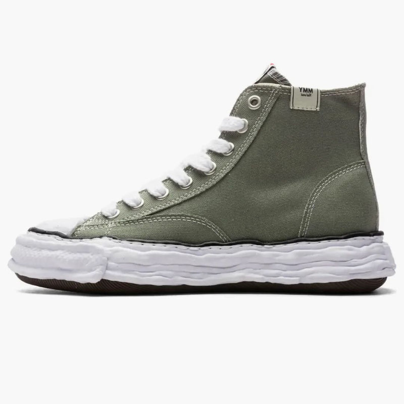 Maison Mihara Yasuhiro Peterson 23 OG Sole Canvas High Grön