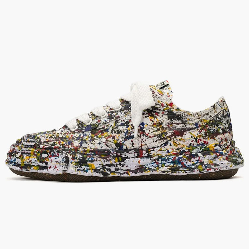 Maison Mihara Yasuhiro Peterson23 Og Sole Canvas Low Sputtering Paint White