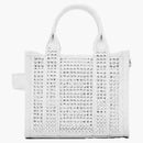 Marc Jacobs the Crystal Canvas Mini dead bag white