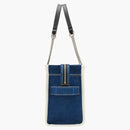 Marc Jacobs The Denim Chain Medium Tote Dark Wash