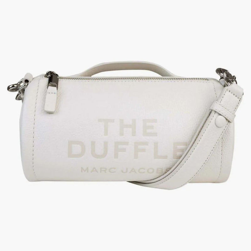 Marc Jacobs The Leather Duffle Bag White