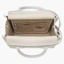 Marc Jacobs The Leather Medium Dead Bag Cotton/Silver