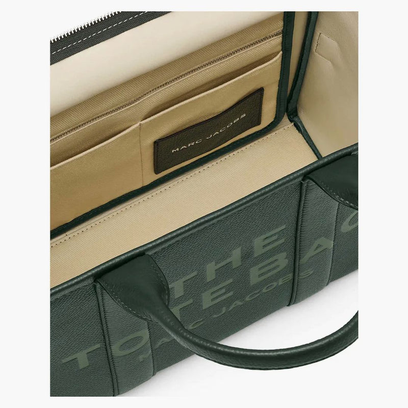 Marc jacobs la cuoio in pelle medio edera