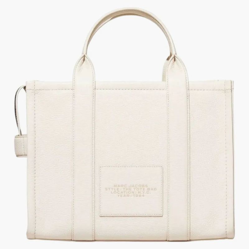 Marc jacobs il cotone tote medio in pelle/sil