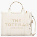 Marc Jacobs The Leather Medium Tote Cotton/Sil