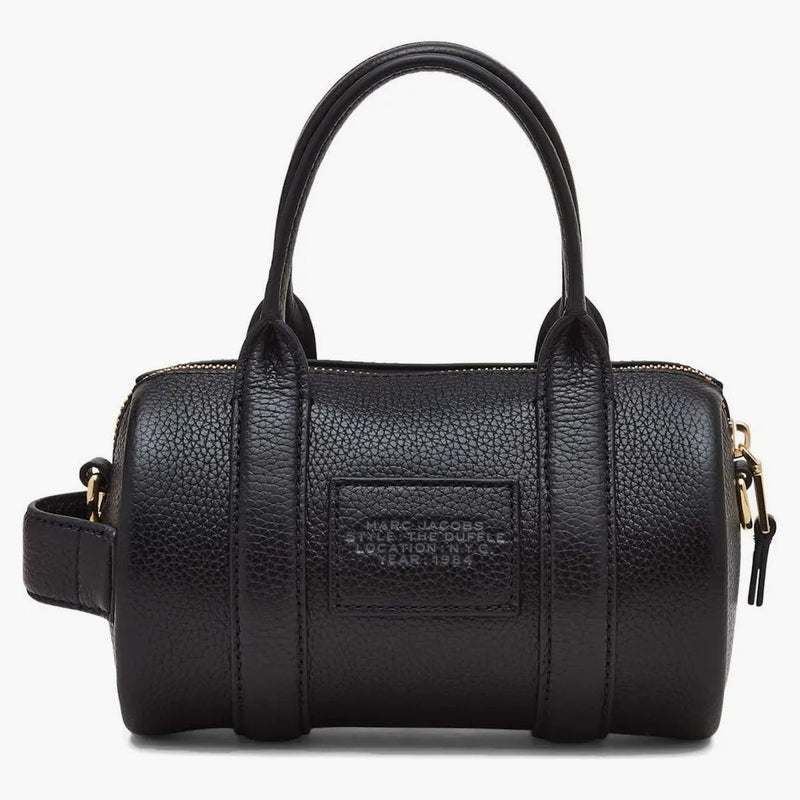 Marc Jacobs The Leather Mini Duffle Black