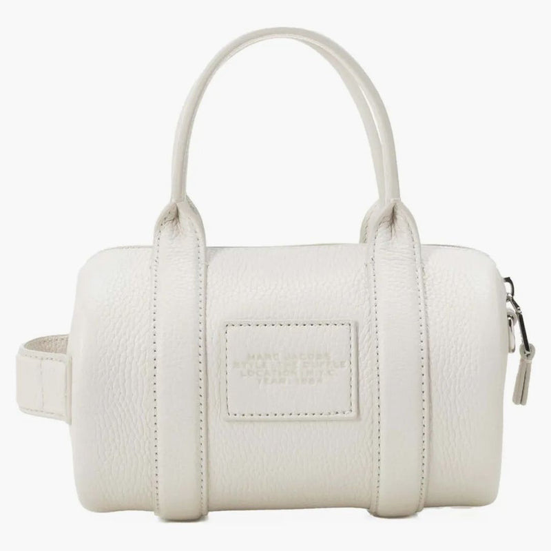 Marc Jacobs The Leather Mini Duffle White