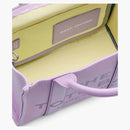 Marc Jacobs Kožená malá mrtvá taška wisteria fialová