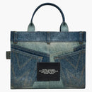 Marc Jacobs the Medium Deconstructed Denim dead indigo multi