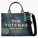 Marc Jacobs the Medium Deconstructed Denim dead indigo multi