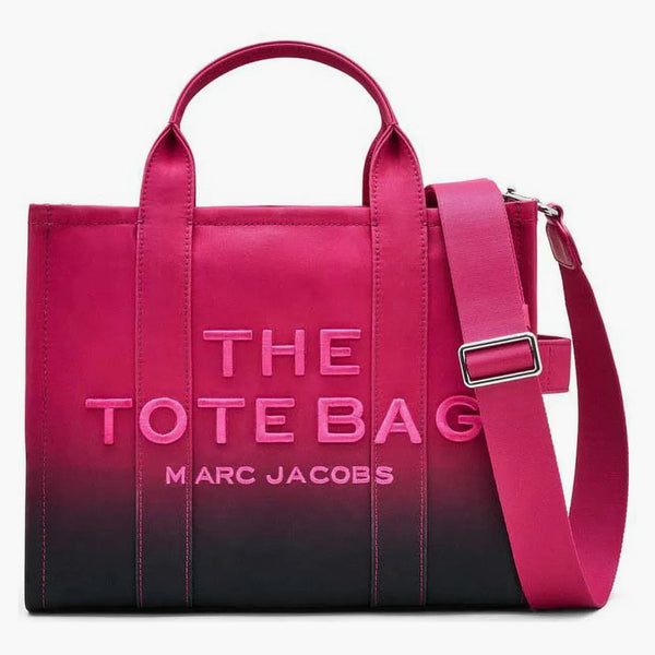 Marc Jacobs středně mrtvý ombre plátno černé horké růžové