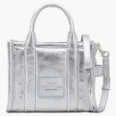 Marc Jacobs The Metallic Leather Small Dead Bag Silver