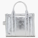 Marc Jacobs The Metallic Leather Small Silver