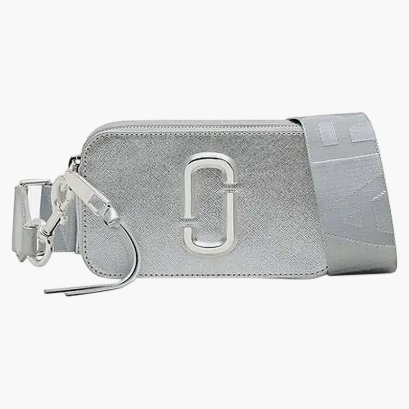 Marc Jacobs Metallic Snapshot Silver