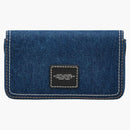 Marc Jacobs The Mini Denim Chain Items Slg Bag Dark Wash