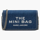 Marc Jacobs The Mini Denim Chain Items Slg Bag Dark Wash