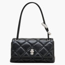 Marc Jacobs The Mini Quilted Leather Dual Shoulder Bag Black