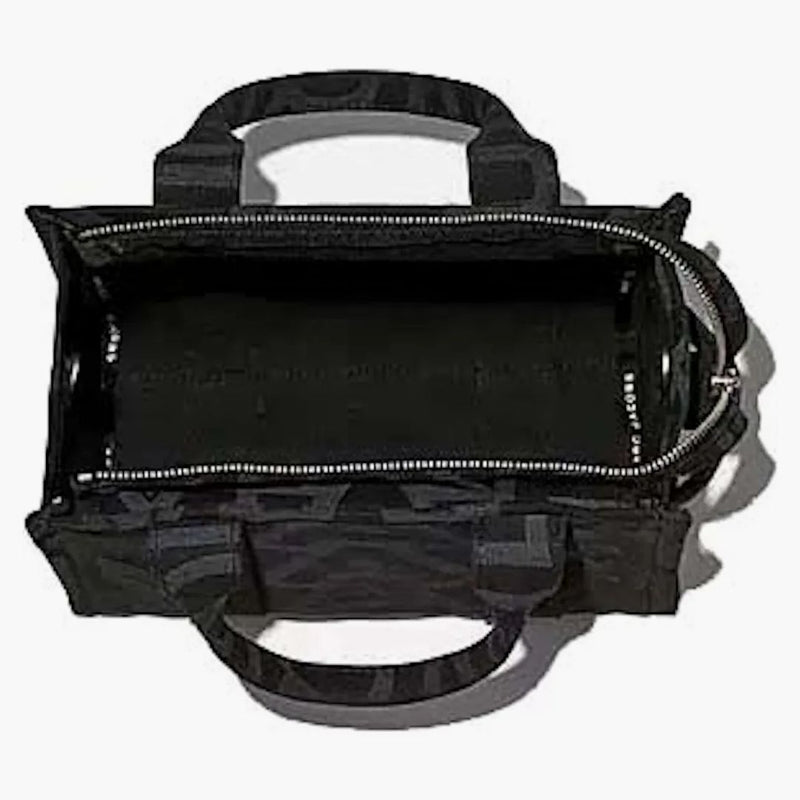 Marc jacobs il monogramma monogramma piccolo borsa morta nera multi