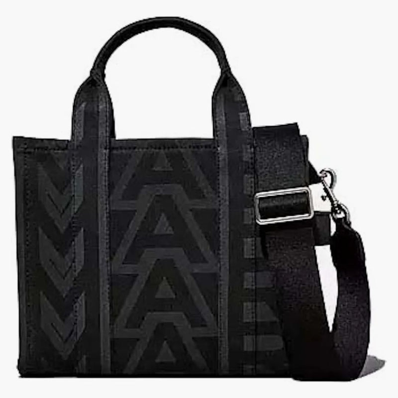 Marc jacobs il monogramma monogramma piccolo borsa morta nera multi