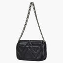 Marc Jacobs The Quilted Leather J Marc Mini Bag Black