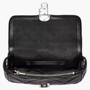 Marc Jacobs The Quilted Leather J Marc Mini Bag Black