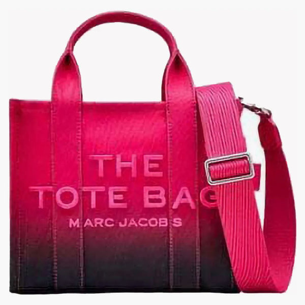 Marc Jacobs The Small Dead Ombre Canvas Black Hot Pink