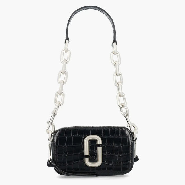 Marc Jacobs Snapshot rameno Crocco Black