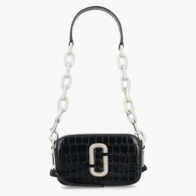 Marc Jacobs Snapshot rameno Crocco Black
