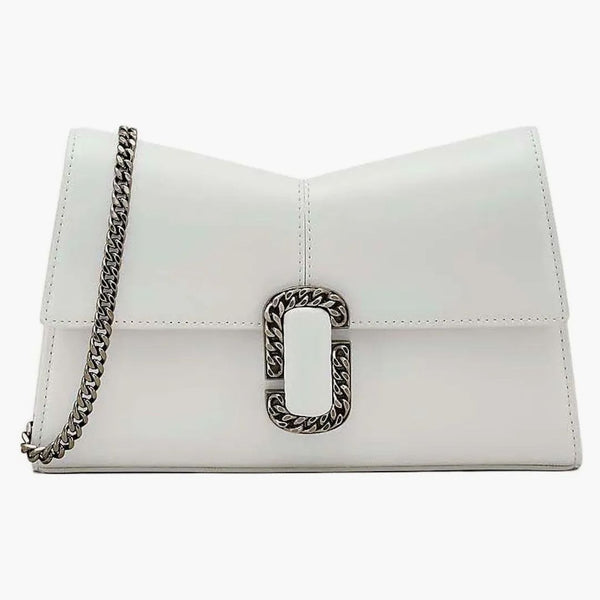 Marc Jacobs The St. Marc Chain Wallet White