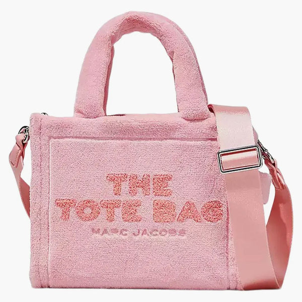 Marc Jacobs la borsa per piccola borsa morta Terry rosa chiaro