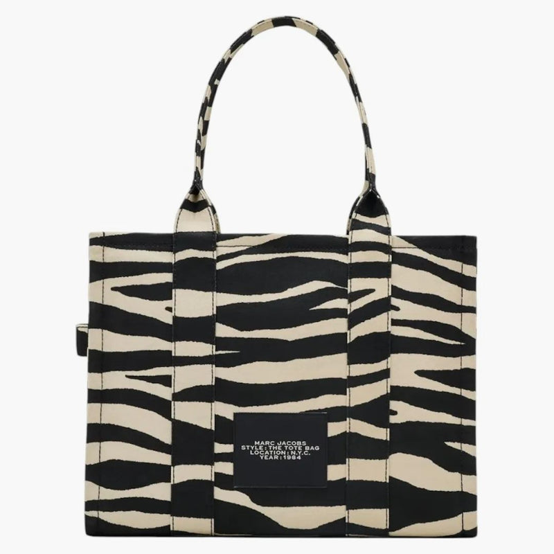 Marc Jacobs den zebra duk stora döda svart/vitt
