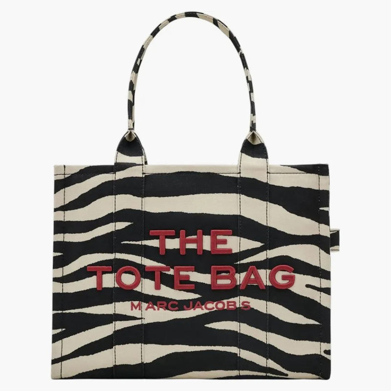 Marc Jacobs den zebra duk stora döda svart/vitt