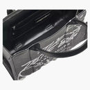 Marc Jacobs X Futura Leather Large Dead Bag Black/White