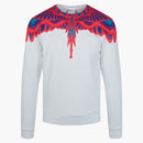 Marcelo Burlon Curves Wings Crewneck Sweatshirt White
