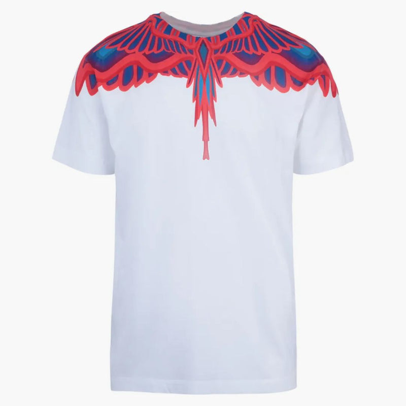 Marcelo Burlon Curves Wings NC T-Shirt White Multi