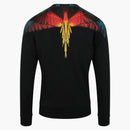 Marcelo Burlon Icon Wings Crewneck Sweatshirt Black