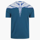 Marcelo Burlon Icon Wings Graphic T-Shirt Blue