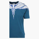 Marcelo Burlon Icon Wings Graphic T-Shirt Blue