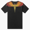 Marcelo Burlon Wing T-Shirt Black Orange