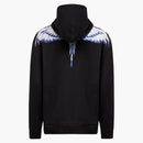 Marcelo Burlon Wings Hoodie Black/Blue/White