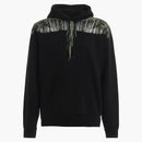 Marcelo Burlon Wood Wing Hoodie Black Green