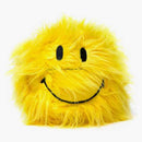 Market Smiley Shaggy Plush Basketball Yellow