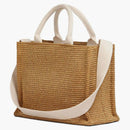 Marni Borsa dead piccola in Tessuto Effetto Rafia Naturalale