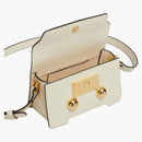 Marni Botrsa Trunkaroo Medium Shoulder Bag Ecru