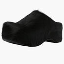 Marni Hair Talfskin Chunky Clog Black (dámské)