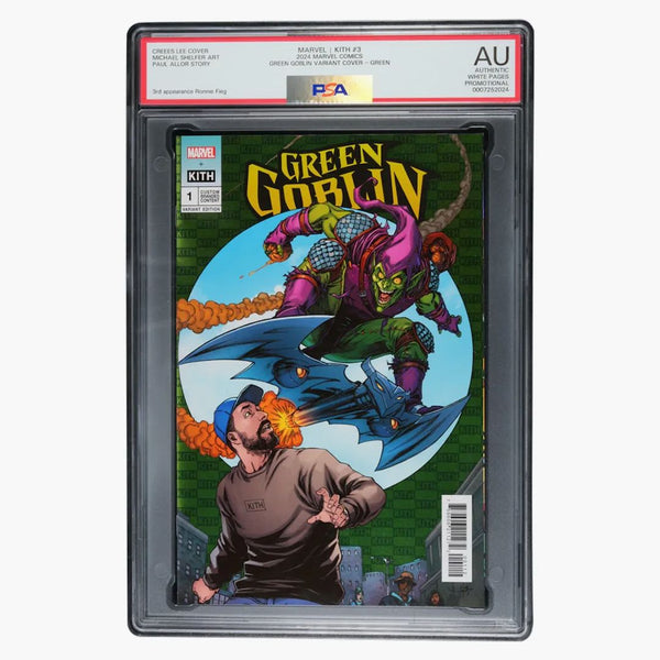 Marvel Kith #3 Green Goblin Variant Cover Green Comic (PSA Graded AU)