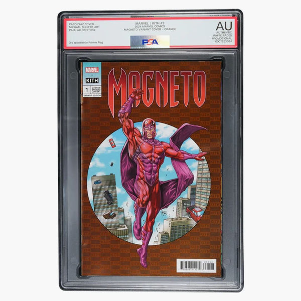 Marvel Kith #3 Magneto Variant Cover Cover Comic (PSA Graded AU)