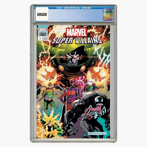 Marvel Kith Super Villains #1 komiksová kniha CGC