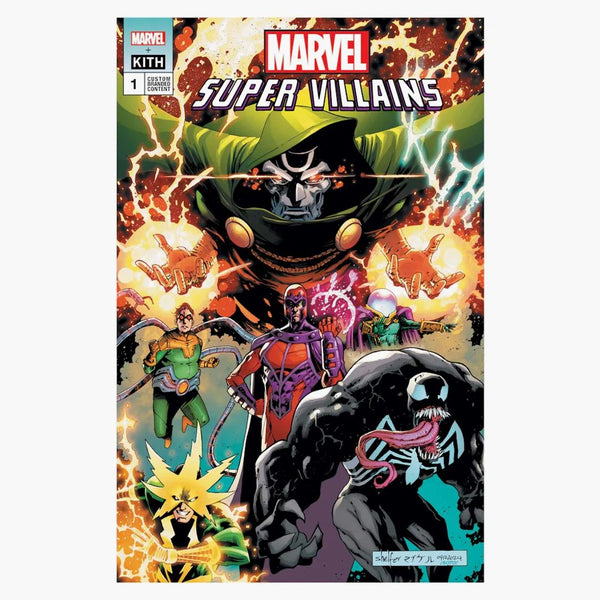 Marvel Kith Super Villains #1 Comic Book