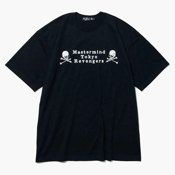 Mastermind x Tokyo Revengers Jestem jedynym t-shirtem czarnym białym